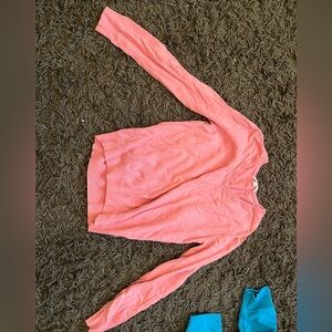 women's pink sweater